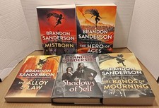 Lot of 5 MISTBORN Novels by