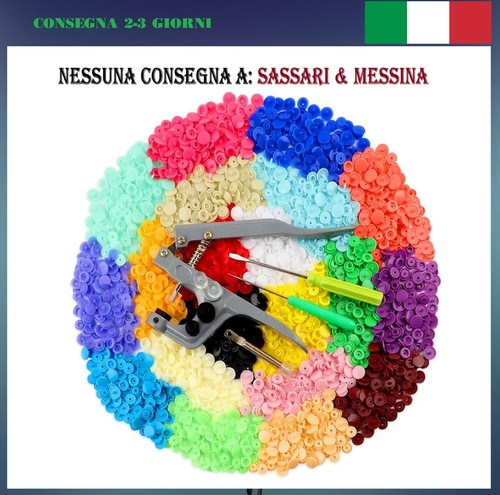 400 bottoni automatici - bottoni,