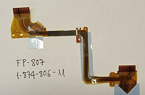 874 806 807 sony lcd - fp-807,