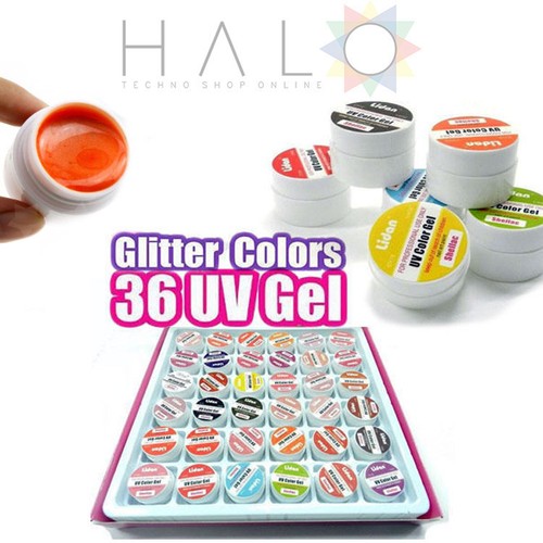 Gel colorati lidan vasetti - 36,