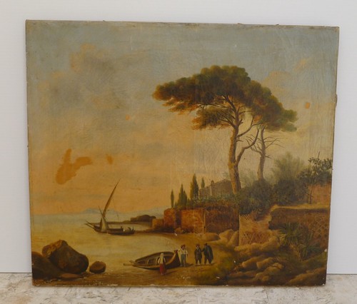 Quadro dipinto antico - antico, ad