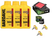 TAGLIANDO YAMAHA MT-09 2015 2016 2017 2018 OLIO BARDAHL XTC 10W40 FILTRI CANDELE
