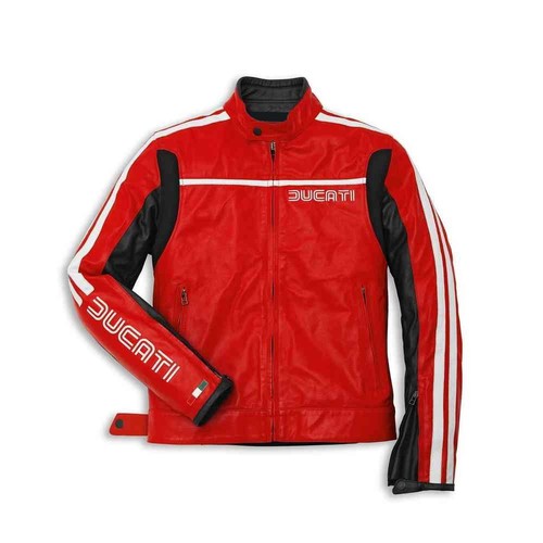 Ducati giubbotto moto pelle - ducati,