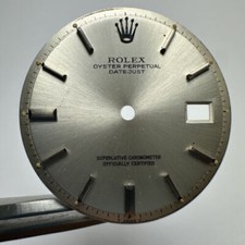 Rolex Datejust 1601 1600 1603 Grande quadrante argento vintage