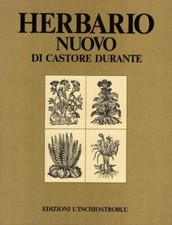 HERBARIO NUOVO DI CASTORE DURANTE - Edizioni L'Inchiostroblu - 1982