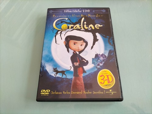 Coraline dvd 2d henry - 3d, +