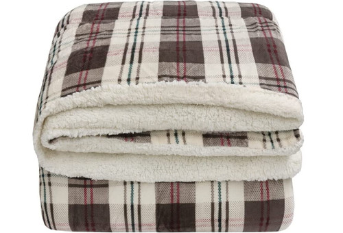 Plaid sherpa matrimoniale - plaid,