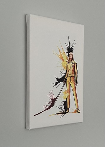 Stampa tela artistica - su,