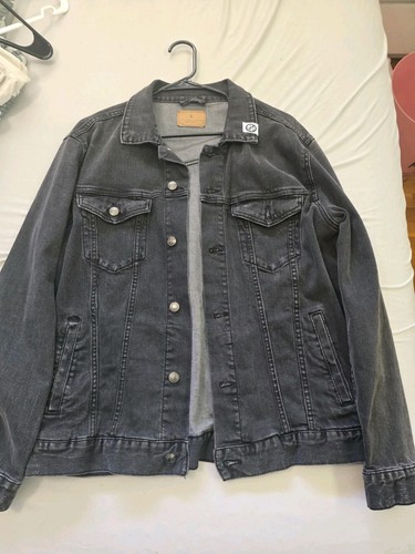 Giacca jeans nera - giacca,
