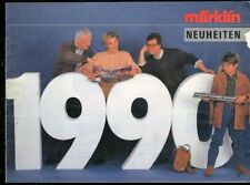 Modellismo Ferrovia catalogo treni Marklin neuheiten 1990 Germania 32 pagine
