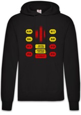 Felpa con cappuccio Kitt Voice Box Knight Auto Rider Car Instruments Panel