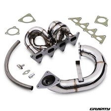 COLLETTORE SCARICO INOX DE CAT DECAT DOWNPIPE PER RENAULT MEGANE RS 225 250