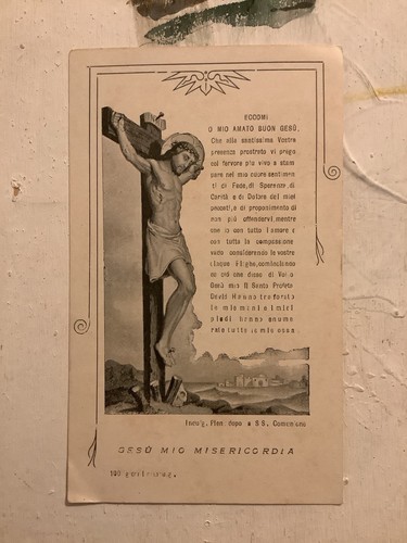 Santino gesù mio misericordia - santino,