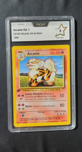 Carte pokémon arcanin 102 - arcanin, 23/102
