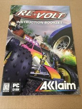 Re-Volt Instruction Booklet Manual Only PC CD CD-ROM FREE SHIPPING