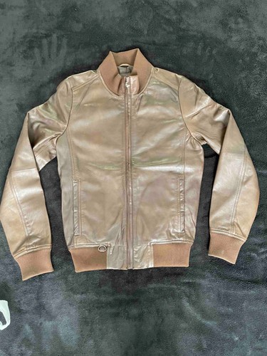 Giacca uomo pelle zara marrone - zara,