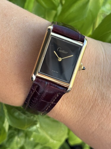 Orologio cartier tank vermeil - orologio,