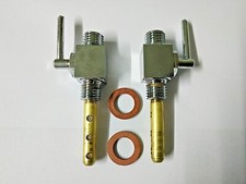 RUBINETTI BENZINA A LEVETTA + GUARNIZIONI  MOTO GILERA NETTUNO GARANZIA 5 ANNI