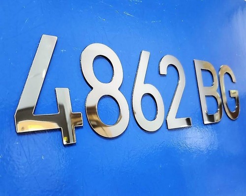 Scritta registrazione barca