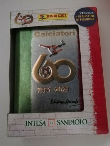 Tin box calciatori panini 2021 - box,