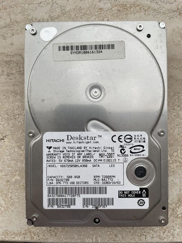 Hitachi deskstar sun - hitachi,