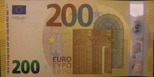 200 euro 2019 UNC Draghi serie