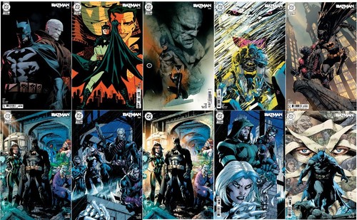 Batman hush variant set - batman,