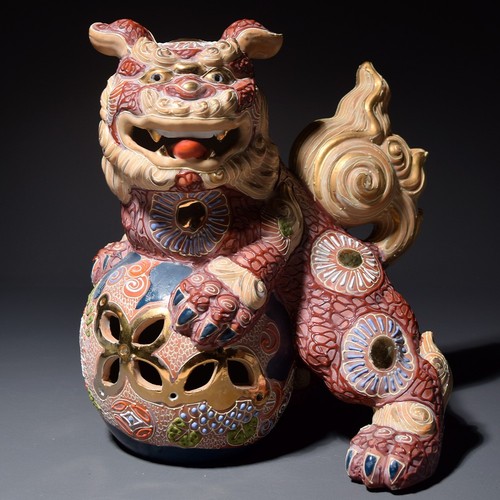 Statuina cane leone shishi