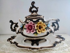 Zuppiera e sottopiatto grandi