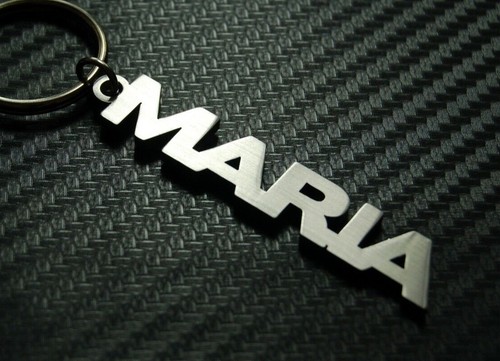 Maria keyring keychain key fob - keyring,
