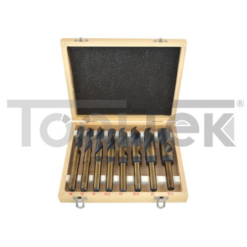 Punte trapano 8pz ferro hss - trapano,