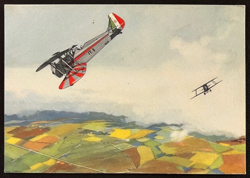 Cartolina militare aviazione - cartolina, militare-aviazione