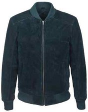 Giubbotto bomber uomo blu navy