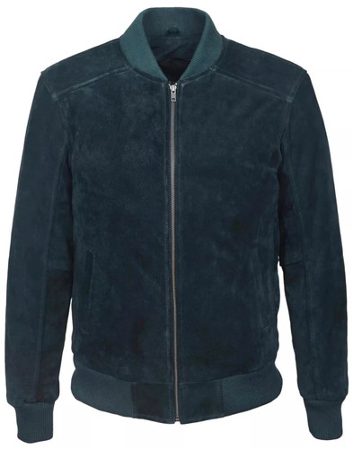 Giubbotto bomber uomo blu navy