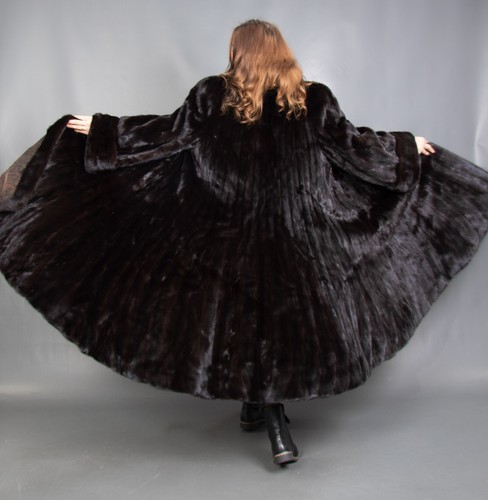 17548 cappotto visone - cappotto,