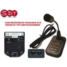 AVAIR/PROXEL AV-508 MICROFONO DA TAVOLO/BASE PER ICOM/YAESU/KENWOOD