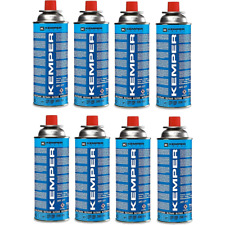 BOMBOLETTA CARTUCCIA A GAS KEMPER 577 SMART 227GR 390ML GAS BUTANO -- 8 PEZZI --