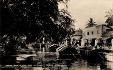 Cartolina Negombo Sri Lanka, Barche Padda sul Canale Negombo - 4218639