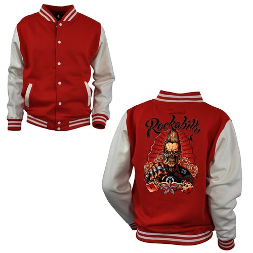 Giacca rockabilly college - giacca,