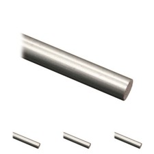 Asta acciaio inox tonda grezza