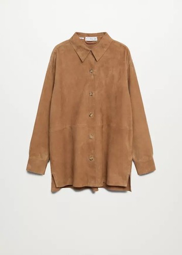 Camicia donna marrone