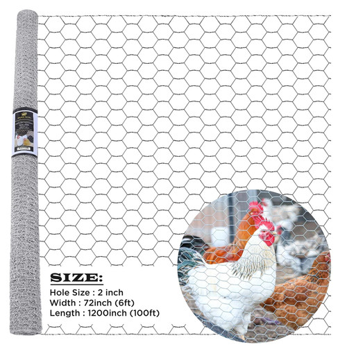 Rete per pollame zincata x - rete,