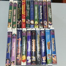 Lot Of 20 Disney VHS Sleeping