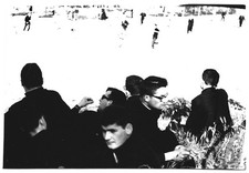 Foto Mario GIACOMELLI ai sali d'argento 11x16 cm autenticata dall'archivio