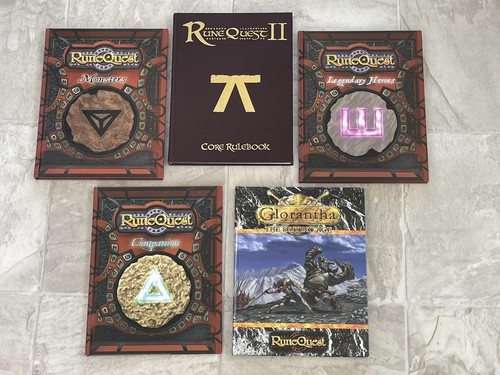Lot runequest books - lot, 5