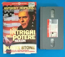 VHS Film Ita Thriller GLI INTRIGHI DEL POTERE Nixon Hopkins ex nolo  (V134)