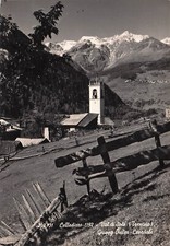 A9236) CARTOLINA CELLEDIZZO VAL DI SOLE GRUPPO ORTLER CEVEDALE CAMPANILE VG