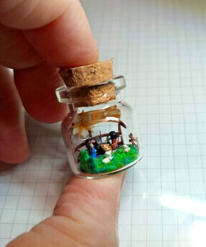 Presepe miniatura in - in,