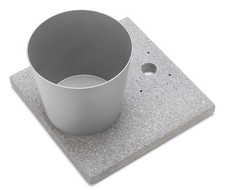 Base con vaschetta per fontane - vaschetta,