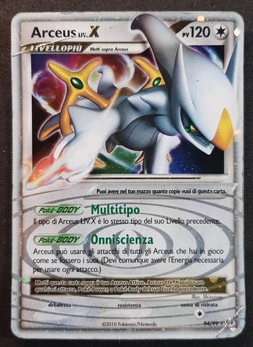 Arceus liv 99 rara - arceus,